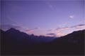 Berge nach Sonnenuntergang (31 kB)